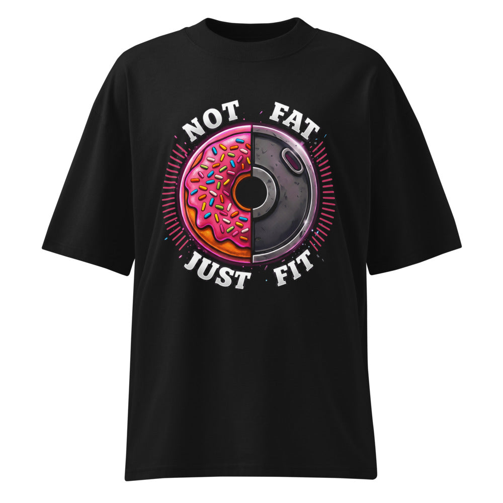Oversize Not Fat Just Fit Donut Plate - Frente fantasma