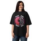 Oversize Not Fat Just Fit Donut Plate - Modelo femenina