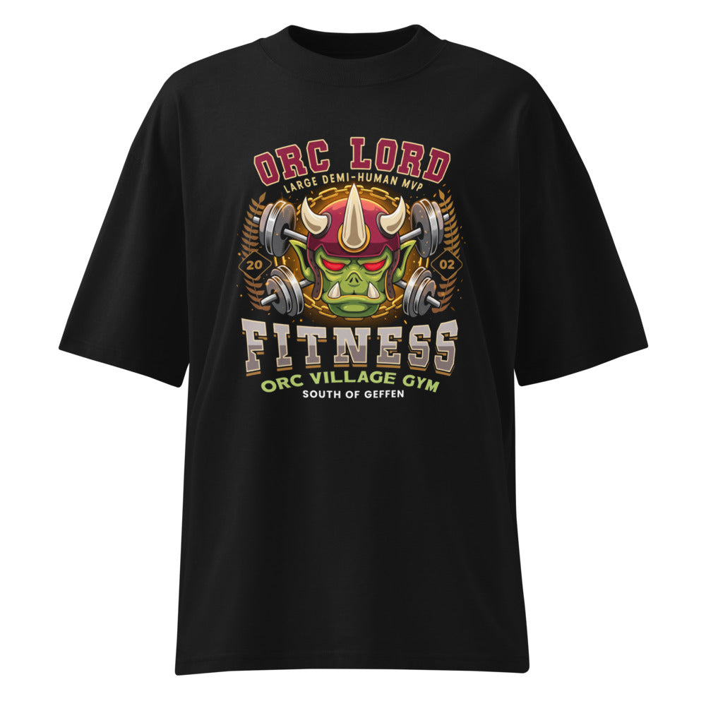 Oversize Orc Lord Fitness Orc Village Gym - Frente fantasma