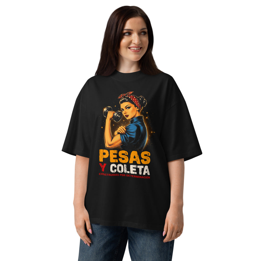 Oversize Pesas Y Coleta Construidas Por Determinación - Modelo femenina