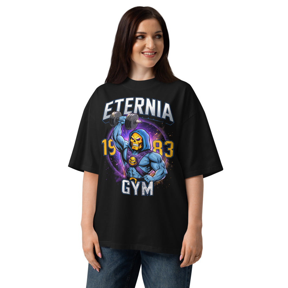 Oversize Skeletor Eternia Gym 1983 Raised Dumbbell - Modelo femenina
