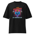 Oversize Skeletor Synthwave All Pain No Gain - Frente fantasma