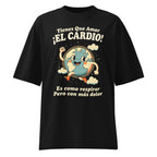 Oversize Tienes Que Amar El Cardio Planeta Tierra - Frente fantasma