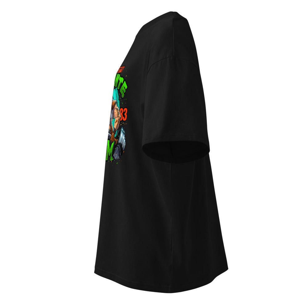 Oversize TMNT Casey Jones Vigilante Gym - Lateral fantasma