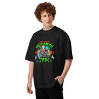 Oversize TMNT Casey Jones Vigilante Gym - Modelo masculino