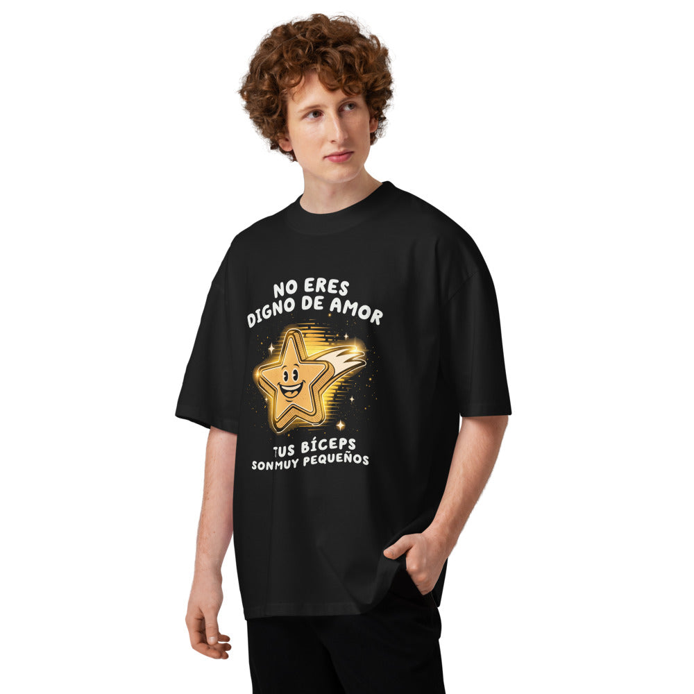 Oversize Tus Bíceps Son Muy Pequeños Estrella Fugaz - Modelo masculino