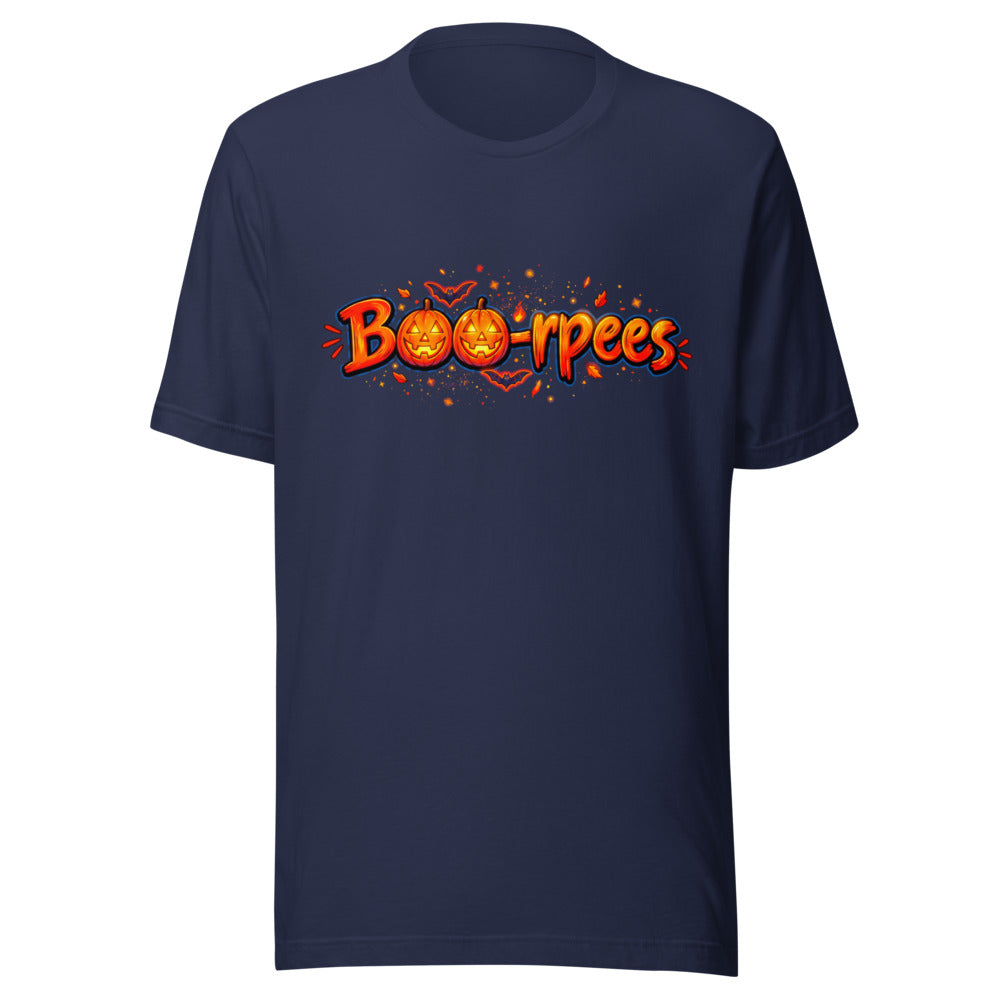 Playera Boo-rpees Halloween Pumpkin Burpees - Frente grande