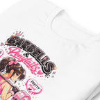 Playera Barbells And Ponytails Kawaii Gym - Doblado zoom