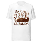 Playera Crisálida Hombre Tatuaje Tribal Mariposas Sepia - Frente grande