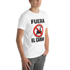 Playera Fuera El Cardio - Modelo masculino lateral