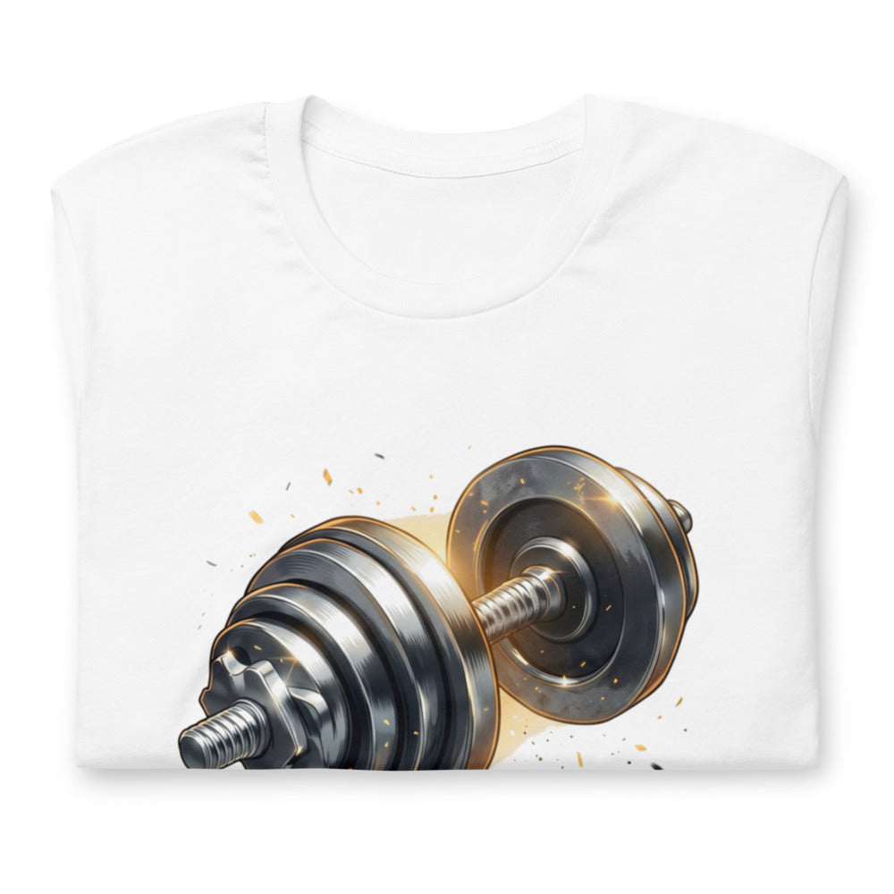 Playera Gymbros Training Club Steel Dumbbell - Doblado