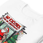 Playera No Excuses Even On Christmas - Doblado zoom