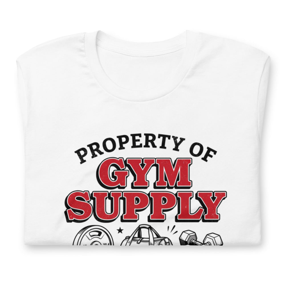 Playera Property Of Gym Supply Kettlebell Shaker - Doblado