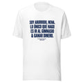 Playera Soy Aburrido Nena Gimnasio Y Dinero - Frente grande