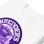 Playera TMNT Shredder's Gym 1984 Purple Emblem - Doblado zoom