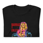 Playera Barras Y Coletas Entrena Descansa Repite - Doblado
