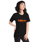 Playera Boo-rpees Halloween Pumpkin Burpees - Modelo femenina