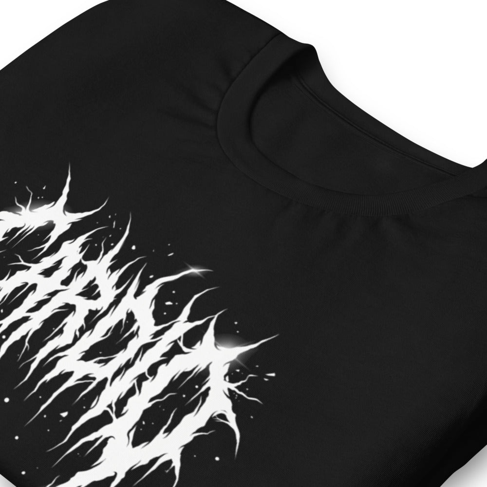 Playera Cardio Death Metal Espinas Blancas - Doblado zoom