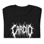 Playera Cardio Death Metal Espinas Blancas - Doblado