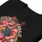 Playera Coraje El Perro Cobarde Fuerza Y Coraje Gym - Doblado zoom