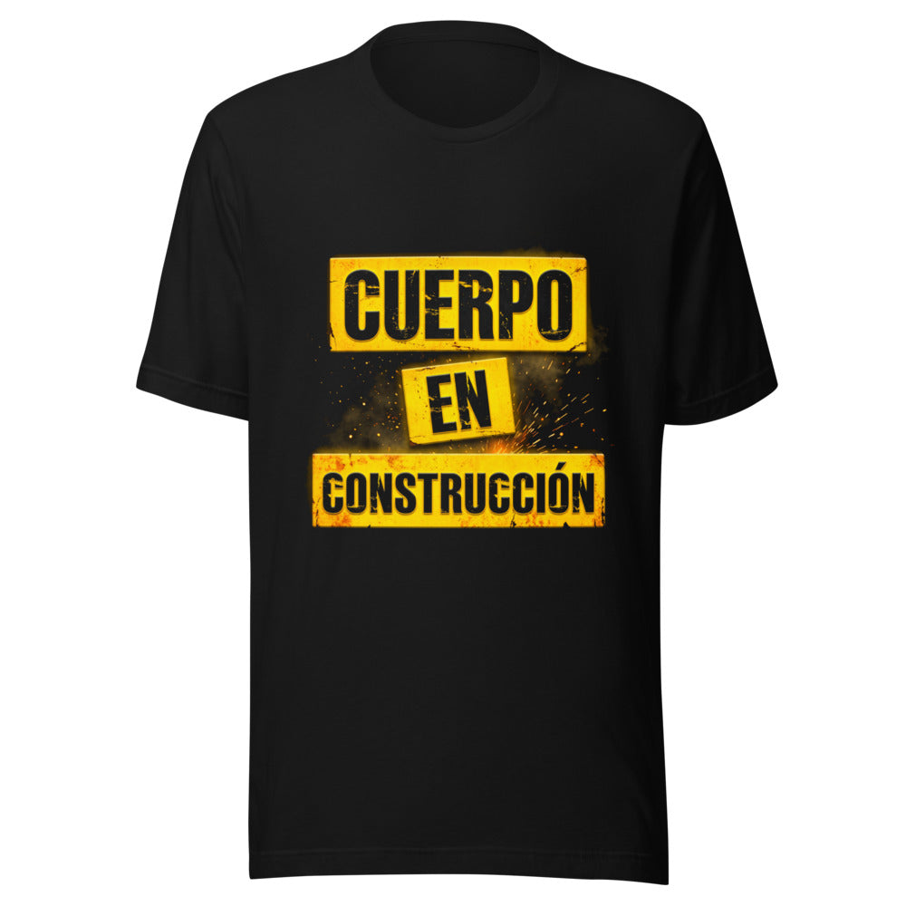 Playera Cuerpo En Construcción Gym - Frente grande