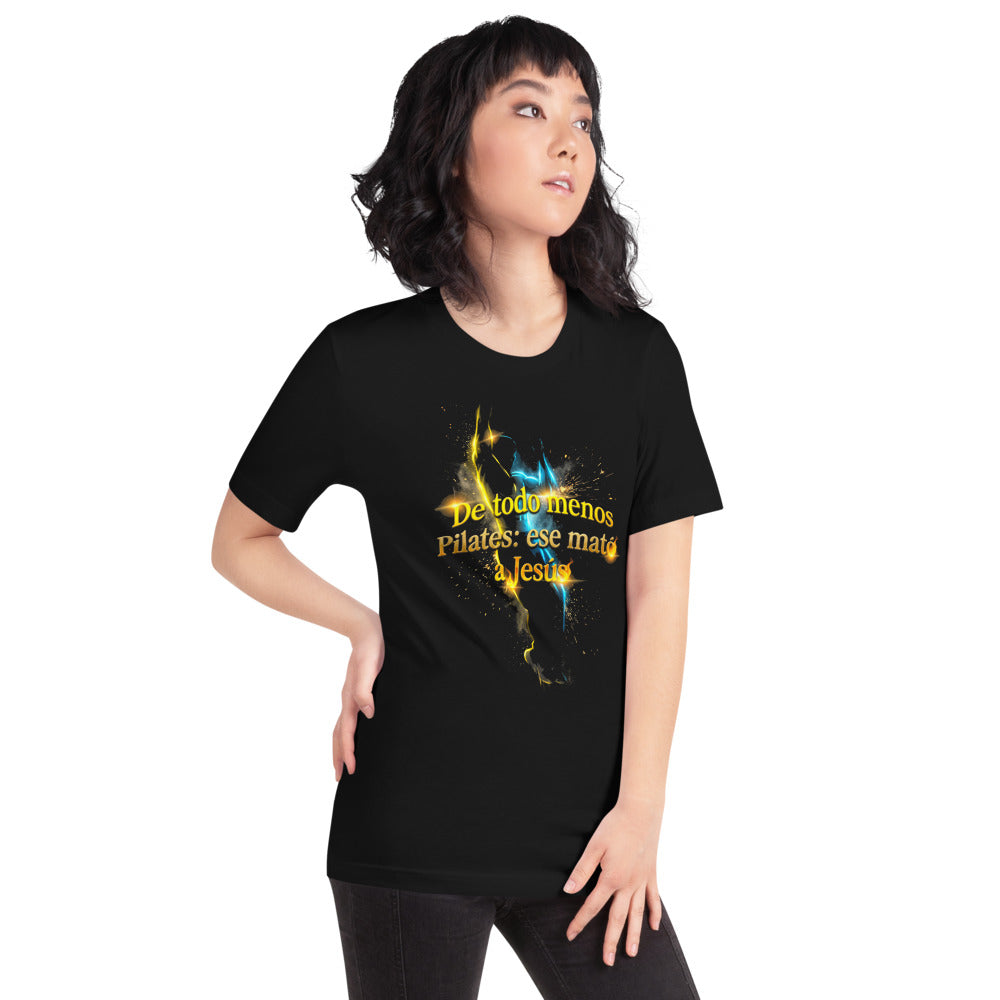 Playera De Todo Menos Pilates Ese Mató A Jesús - Modelo femenina
