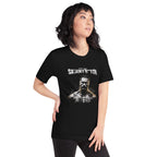 Playera Dont Be Skinny Bodybuilder Gym Humor - Modelo femenina