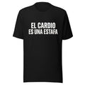 Playera El Cardio Es Una Estafa - Frente grande