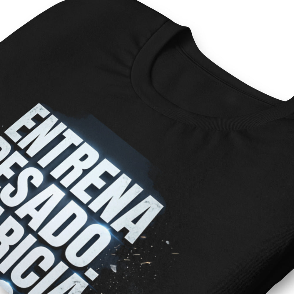Playera Entrena Pesado Acaricia Perros - Doblado zoom