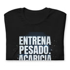 Playera Entrena Pesado Acaricia Perros - Doblado
