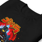 Playera Godzilla Gojira Gym Barbell Blue Spikes - Doblado zoom