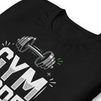 Playera Gym Mode On Barbell Toggle - Doblado zoom