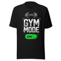 Playera Gym Mode On Barbell Toggle - Frente grande