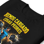 Playera Hemos Cargado Cosas Peores Y Les Decíamos Amor - Doblado zoom