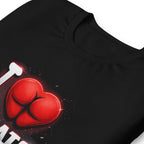Playera I Love Squats Gym Humor - Doblado zoom