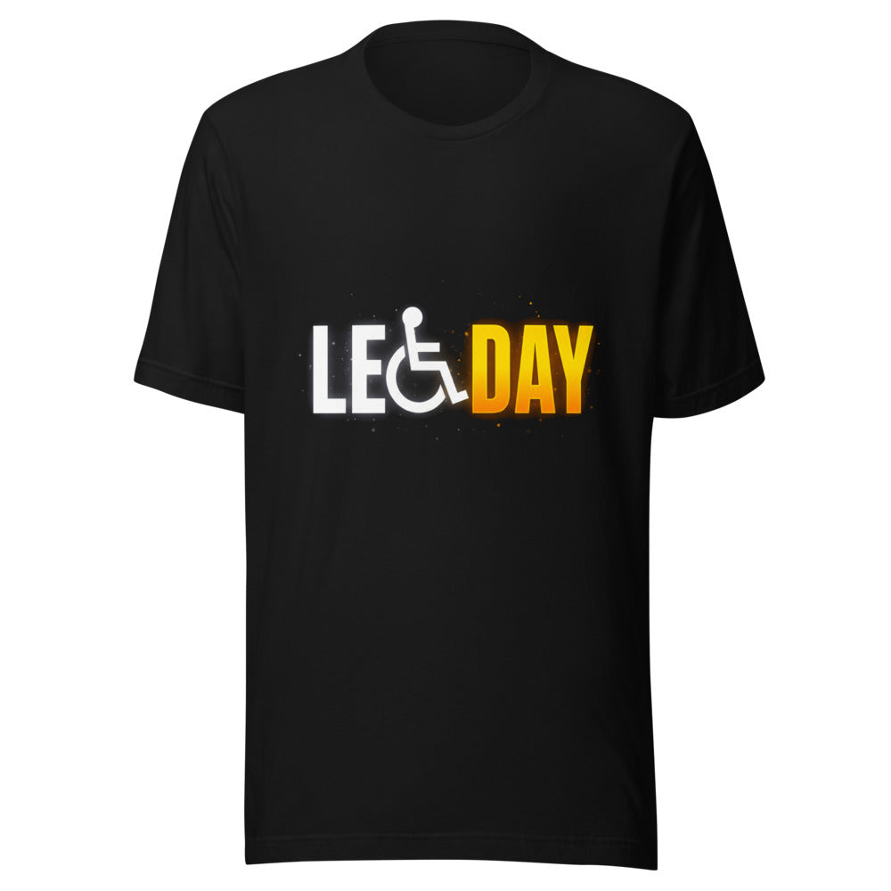 Playera Leg Day Access Symbol Gym Humor - Frente grande