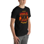 Playera Lord Of The Rings Balrog Darkfire Gym - Modelo masculino lateral