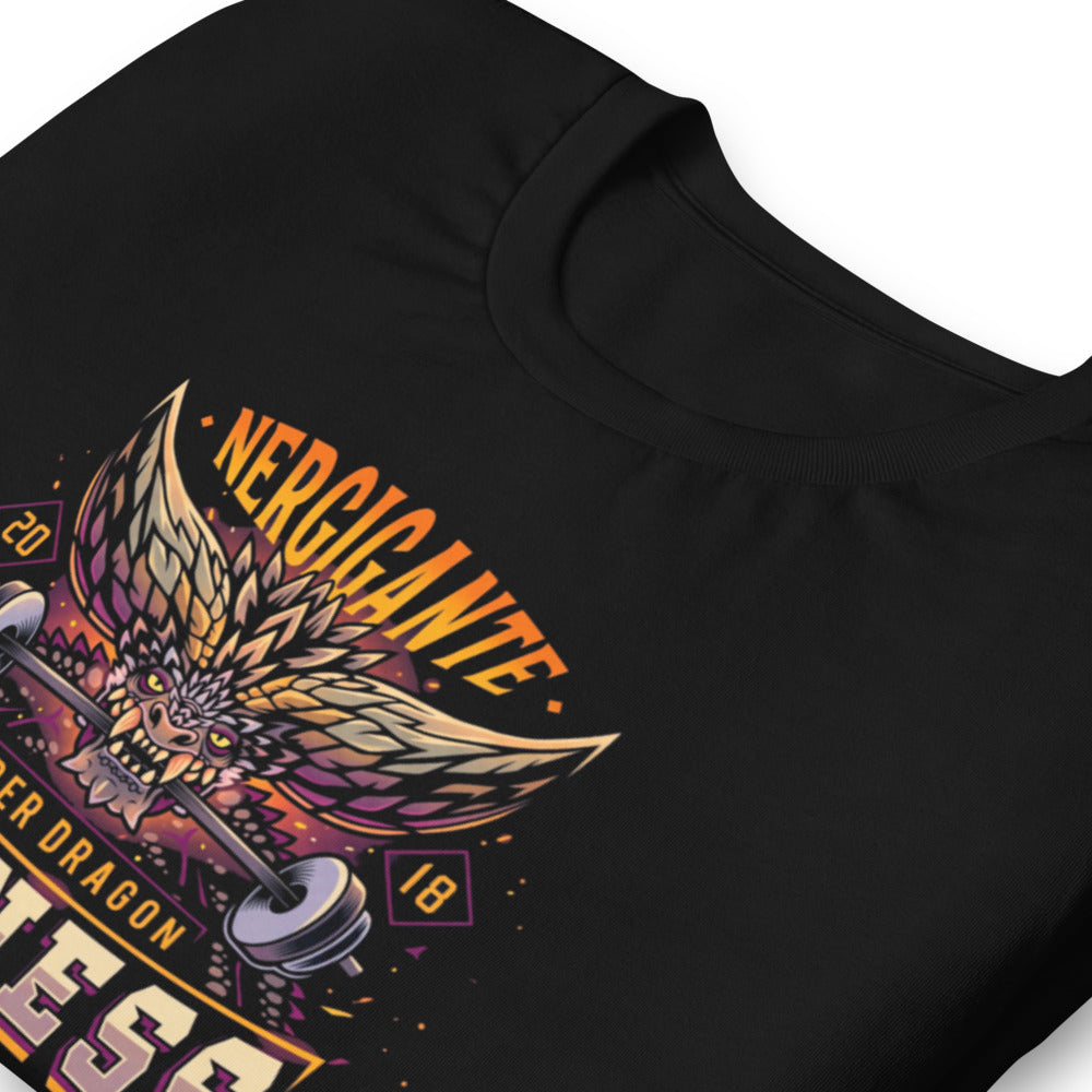Playera Nergigante Elder Dragon Fitness Rage Mode - Doblado zoom