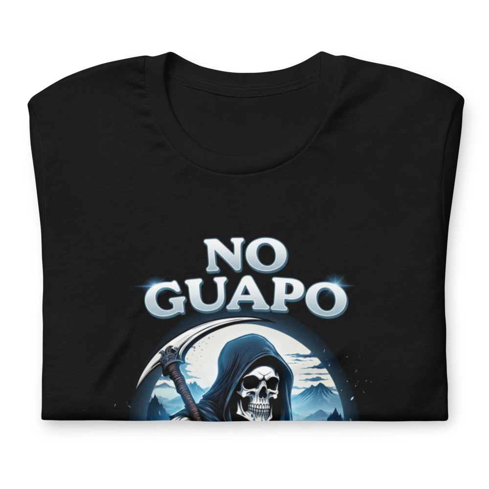 Playera No Guapo Pero Algo Fuerte - Doblado