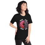 Playera Not Fat Just Fit Donut Plate - Modelo femenina