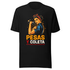 Playera Pesas Y Coleta Construidas Por Determinación - Frente grande