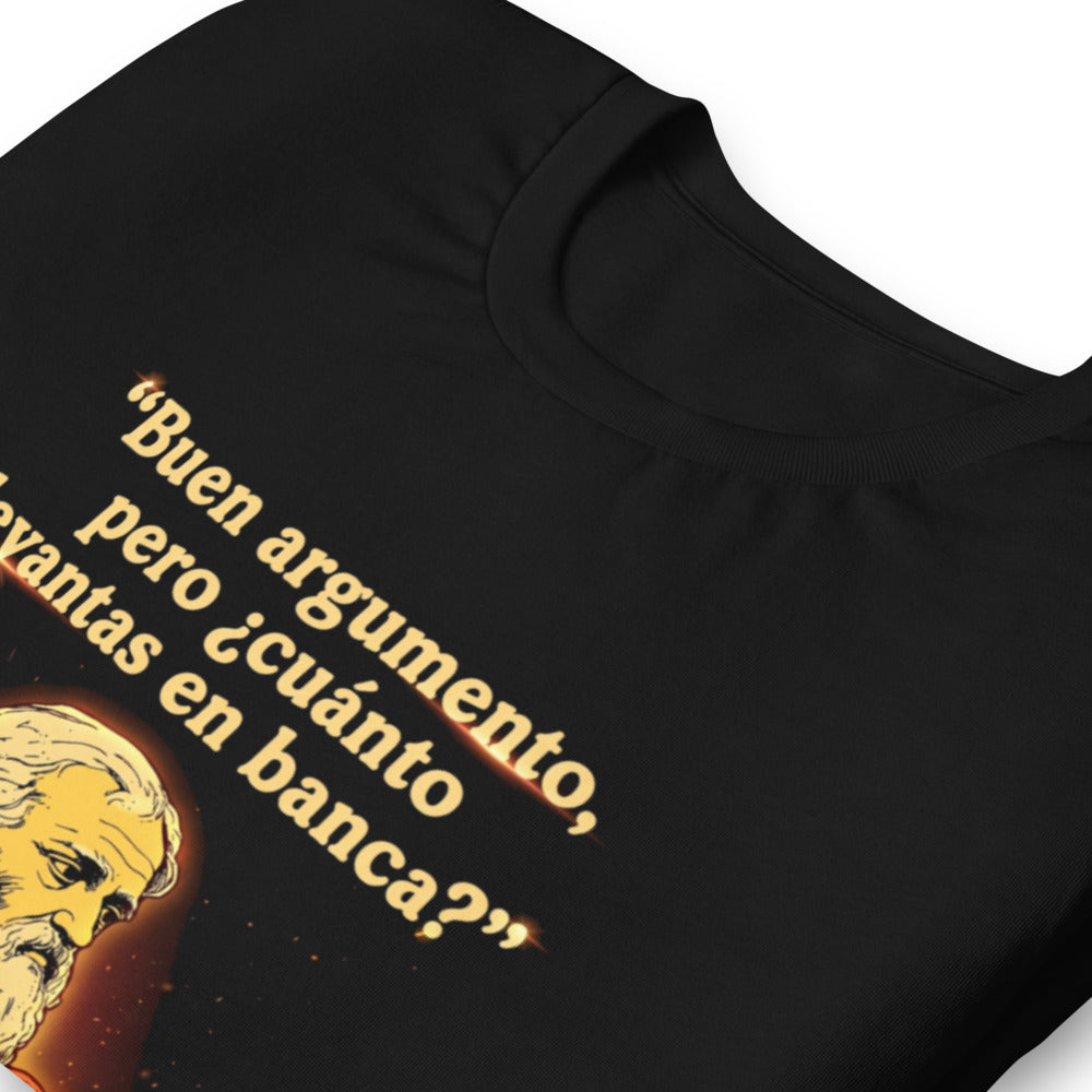 Playera Platón Cuánto Levantas En Banca - Doblado zoom