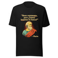 Playera Platón Cuánto Levantas En Banca - Frente grande