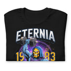 Playera Skeletor Eternia Gym 1983 Raised Dumbbell - Doblado