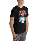 Playera This Is Your Body On Creatine - Modelo masculino lateral