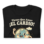 Playera Tienes Que Amar El Cardio Planeta Tierra - Doblado