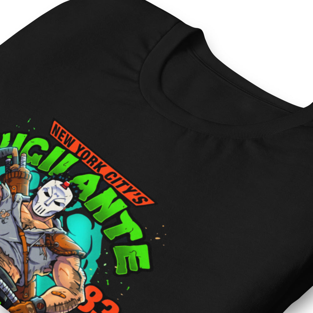 Playera TMNT Casey Jones Vigilante Gym - Doblado zoom