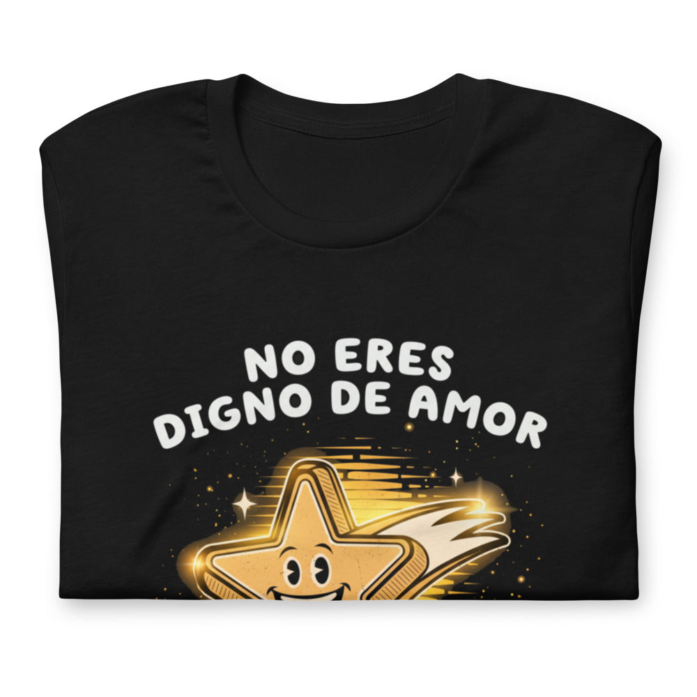 Playera Tus Bíceps Son Muy Pequeños Estrella Fugaz - Doblado