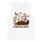 Sin Mangas Crisálida Hombre Tatuaje Tribal Mariposas Sepia - Plano