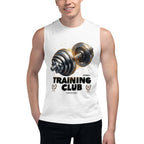 Sin Mangas Gymbros Training Club Steel Dumbbell - Modelo masculino